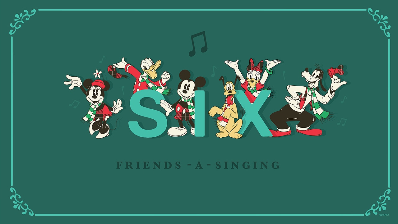 Holiday Countdown: Six Friends A Singing