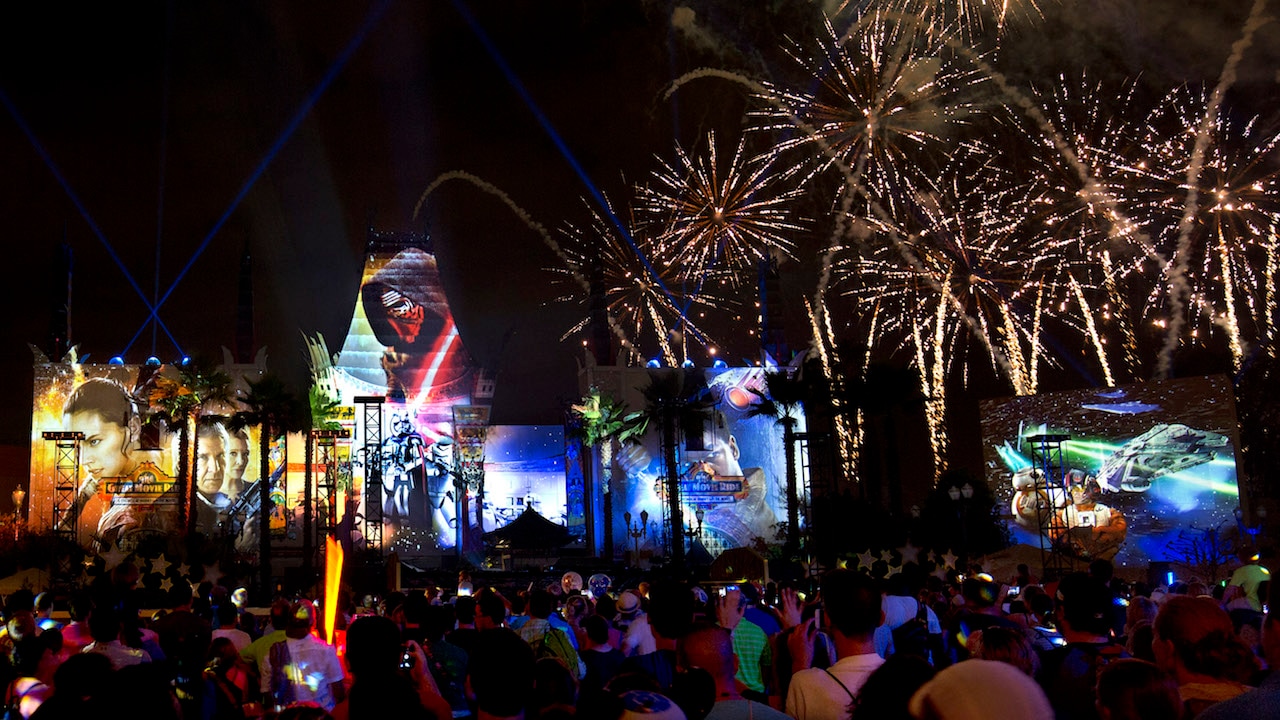 Star Wars: A Galactic Spectacular Fireworks