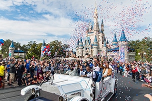 This Week in Disney Parks Photos: Pro Bowl Players Celebrated at Magic Kingdom Park