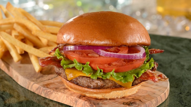 Artisinal Burger from Gasparilla Island Grill at Disney’s Grand Floridian Resort & Spa