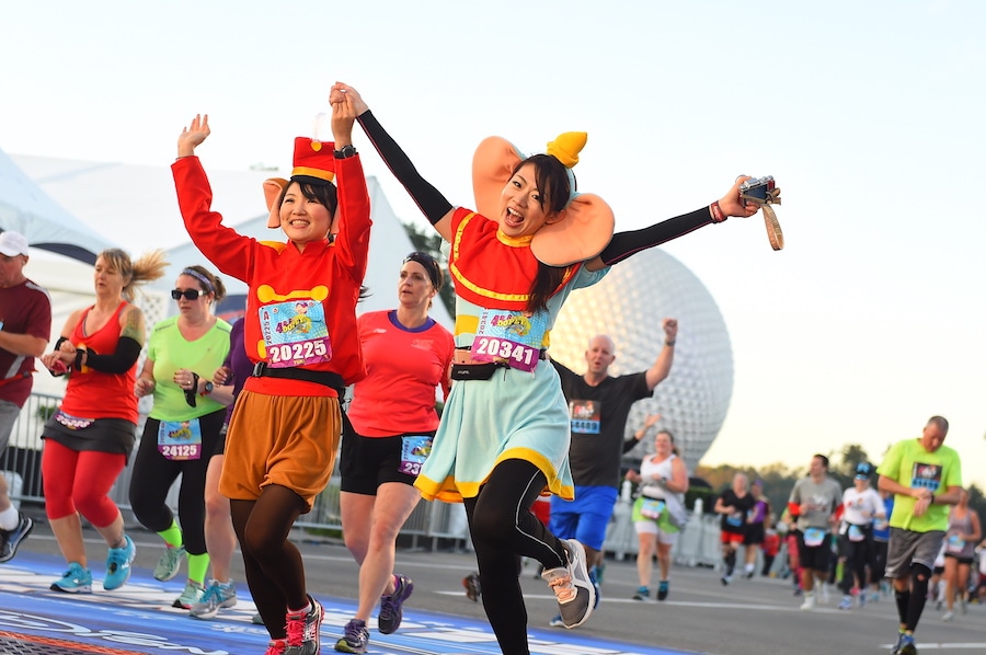 Runners Dressed in Disney-Inspired Style for Walt Disney World Marathon Weekend