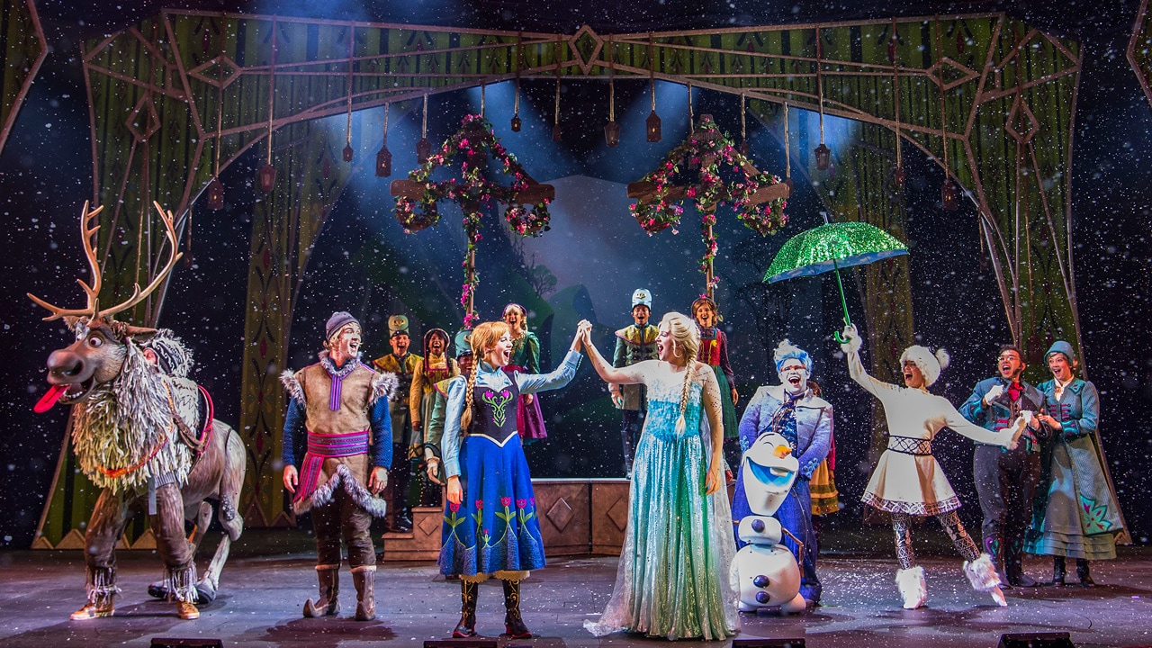 Frozen, A Musical Spectacular aboard the Disney Wonder