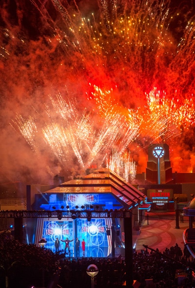 Iron Man Experience, Disney Parks’ First Marvel-Themed Ride, Opens at Hong Kong Disneyland