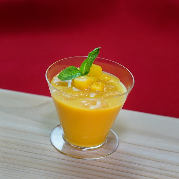 Mango Pudding from the Lunar New Year Celebration at Disney California Adventure Park