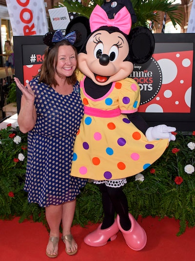 Disney Parks Guests #RockTheDots on National Polka Dot Day