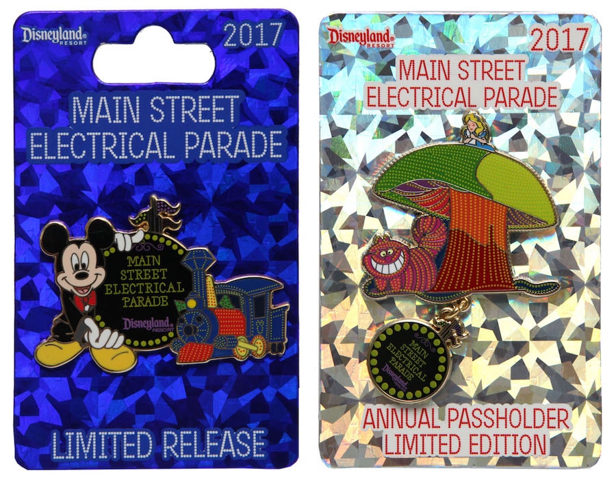 New Pins Celebrate Return of Main Street Electrical Parade to Disneyland Park
