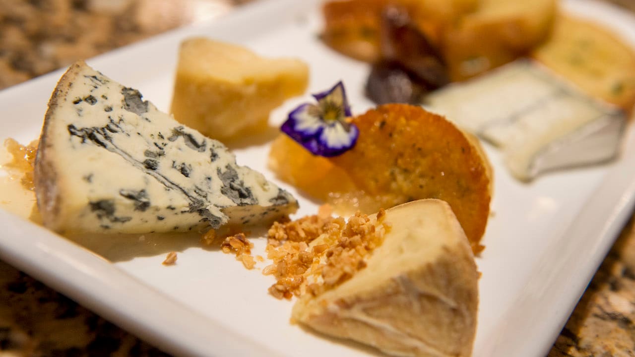 Sophisticated Cheese Plate from California Grill, Disney’s Contemporary Resort