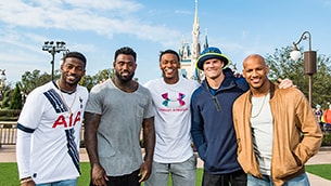 This Week in Disney Parks Photos: Pro Bowl Players Celebrated at Magic Kingdom Park