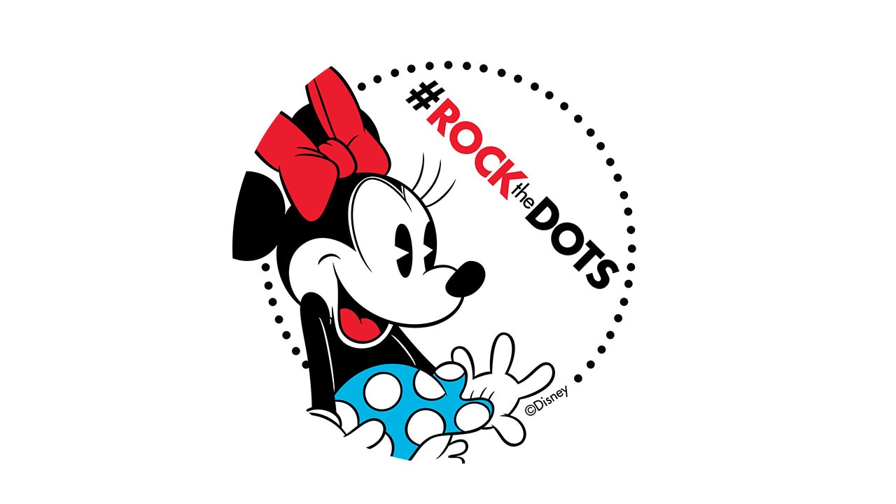 Get ready to #RockTheDots for Minnie Mouse on National Polka Dot Day, January 22
