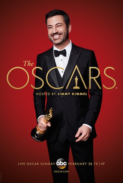 Jimmy Kimmel hosts The Oscars® LIVE Oscar Sunday, February 26 at 7e|4p on ABC