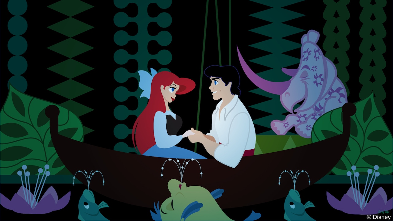 Disney Doodle: ‘Kiss the Girl’ in Magic Kingdom Park