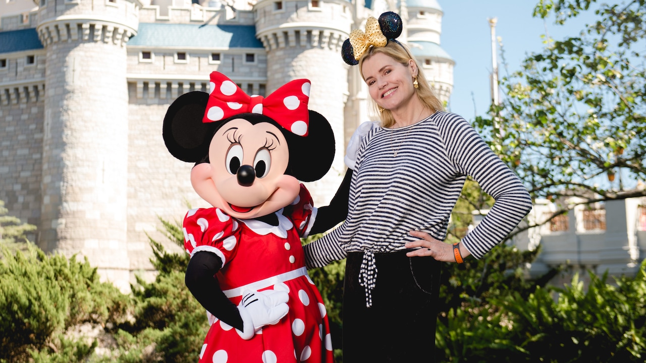 Beloved Actress Geena Davis Visits Walt Disney World Resort