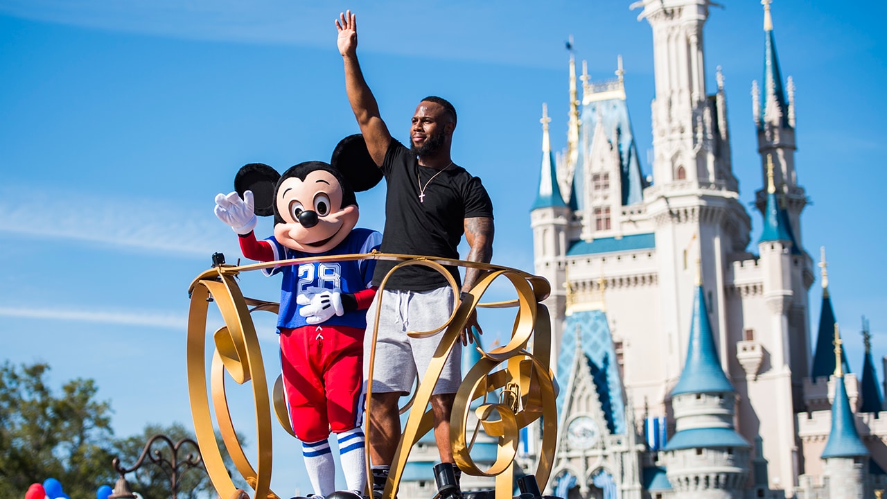 Super Bowl Hero James White Marks 30th Year of Disney’s Super Bowl Tradition