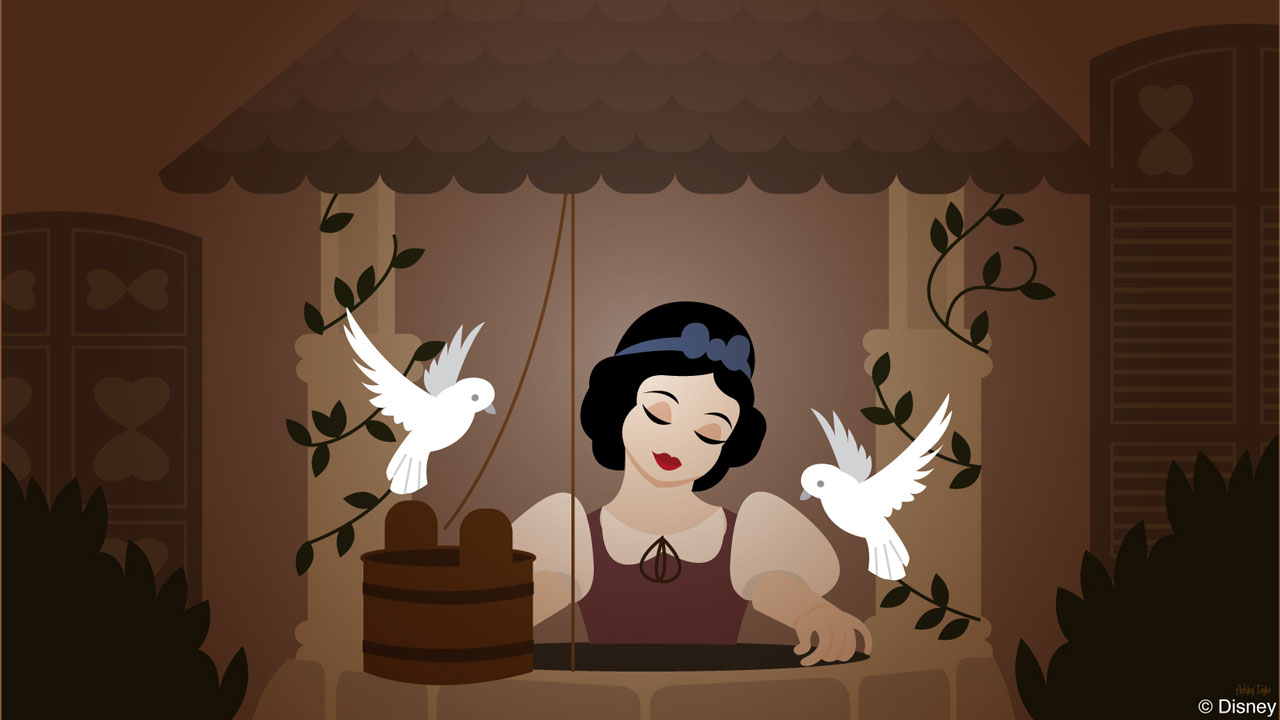Disney Doodle: Snow White at the Germany Pavilion
