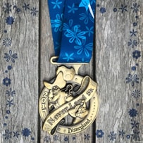 runDisney Medals from runDisney Tinker Bell Half Marathon