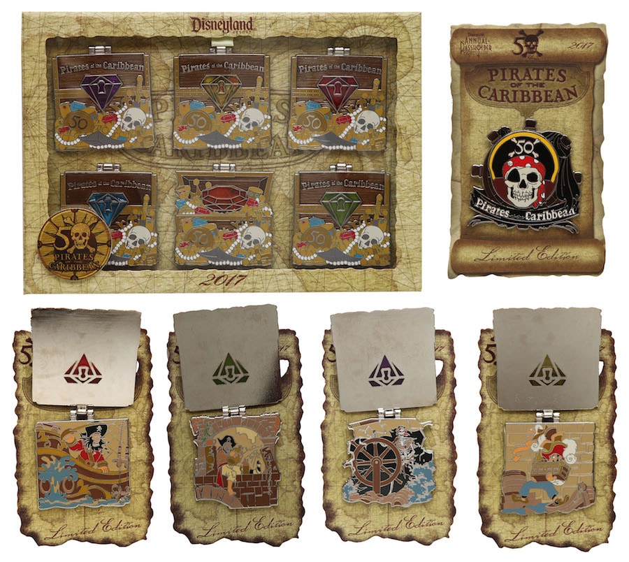 Pirates of the Caribbean Kingdom of Cute Mystery Series 2 Disney Pin 
