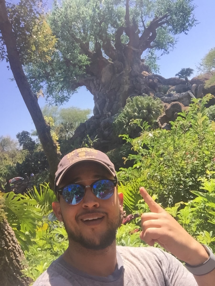 Freeform Star Tahj Mowry Had a Wild Time at Disney’s Animal Kingdom