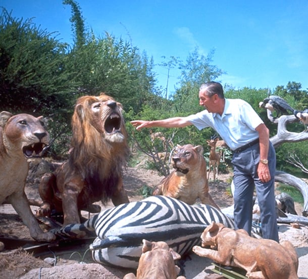 1964 Photos: Walt Disney and the Jungle Cruise at Disneyland Park