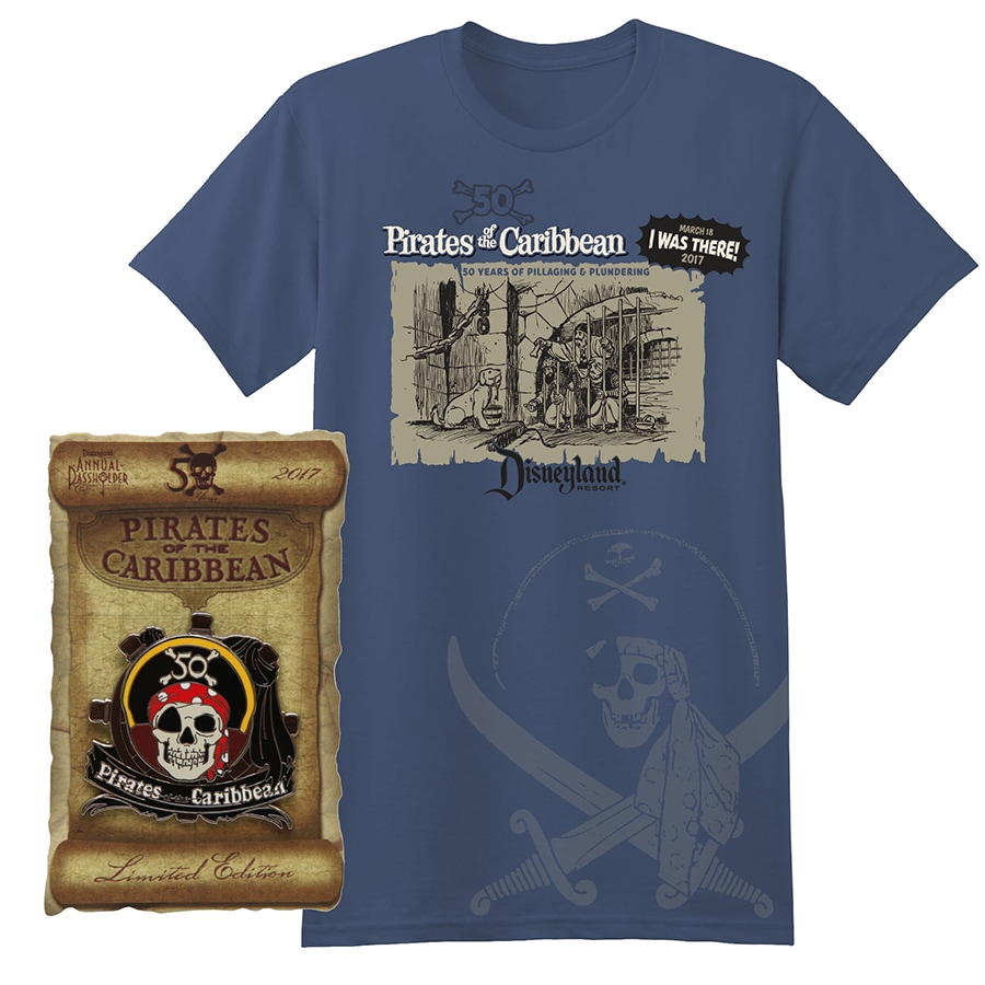 Pirate Treasure Inspires 50th Anniversary Collection For Beloved Swashbuckling Voyage at Disneyland Park
