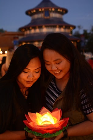 Light up your visit to the Epcot China Pavilion with a new photo prop from Disney PhotoPass Service