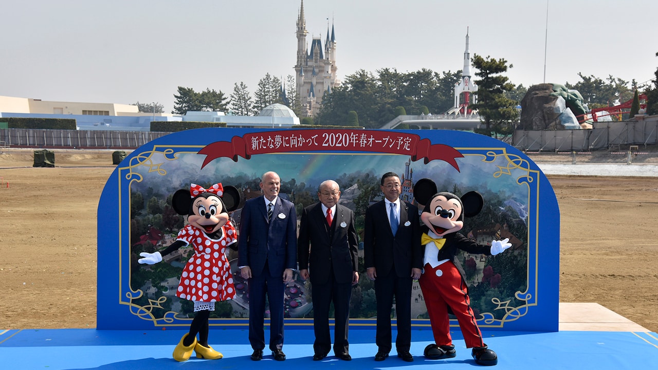 Tokyo Disney Resort Breaks Ground on Fantasyland Expansion