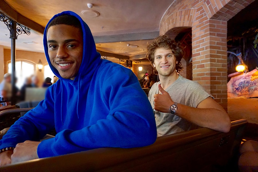 Freeform’s ‘Pretty Little Liars’ Star Keegan Allen and ‘Famous In Love’ Star Keith Powers Take on Disneyland Resort