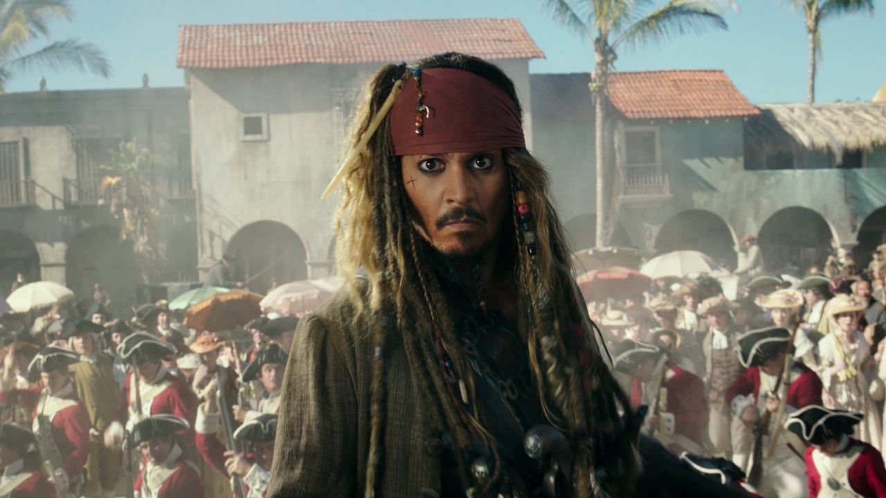 Johnny Depp Surprises Guests as Captain Jack Sparrow in Pirates of the Caribbean Attraction at Disneyland Park