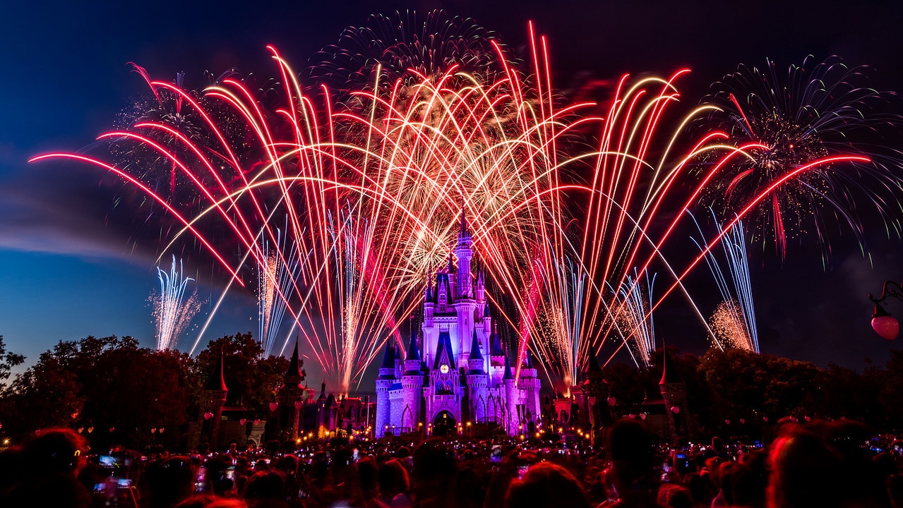 Fourth of July Fireworks Disney World