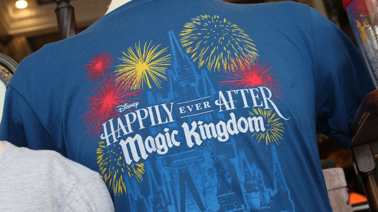 ‘Happily Ever After’ Poster Inspires Commemorative Merchandise at Magic Kingdom Park