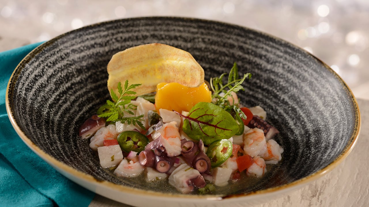 Bright New Additions to Menu at Coral Reef Restaurant at Epcot