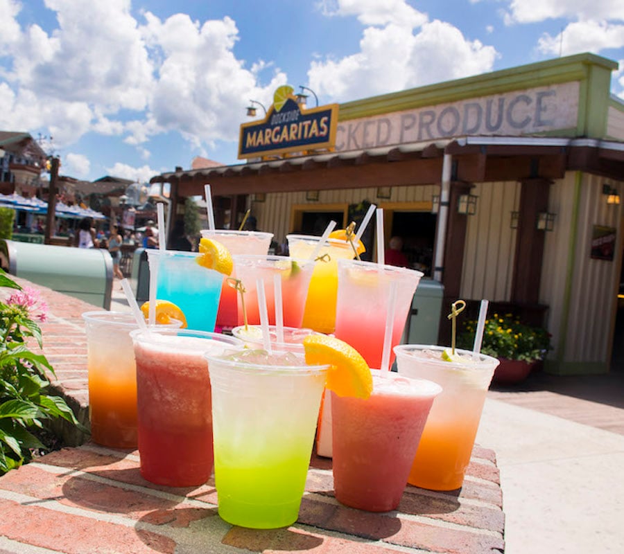 'Throwback' Drinks from Pleasure Island at Dockside Margaritas