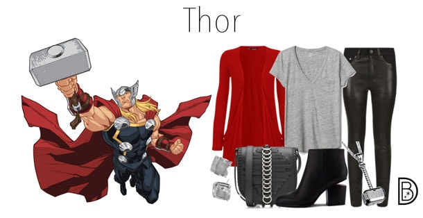 Celebrate Super Heroes and Villains in Mythic Fashion at Marvel Day at Sea - Thor