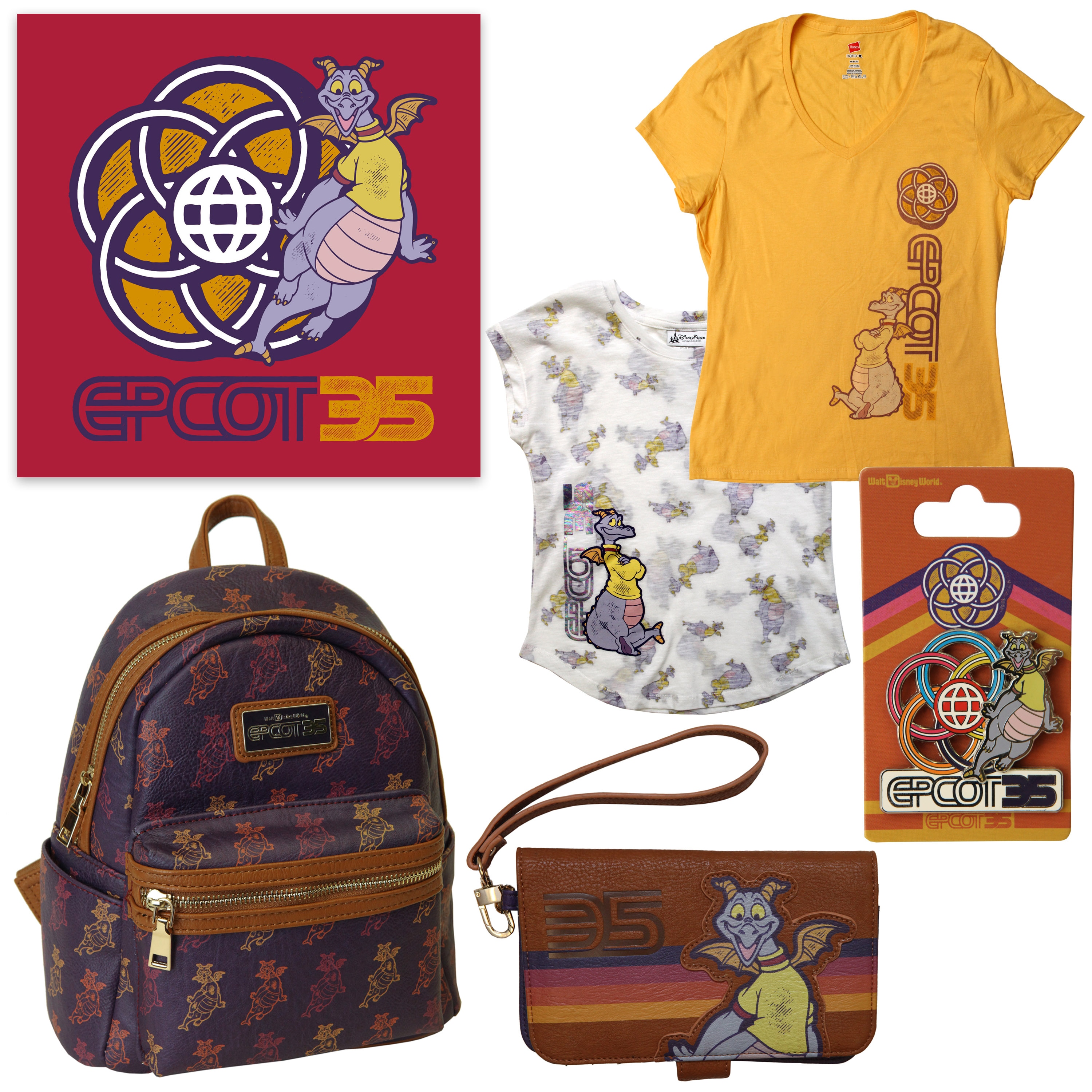 Merchandise for 35th Anniversary of Epcot