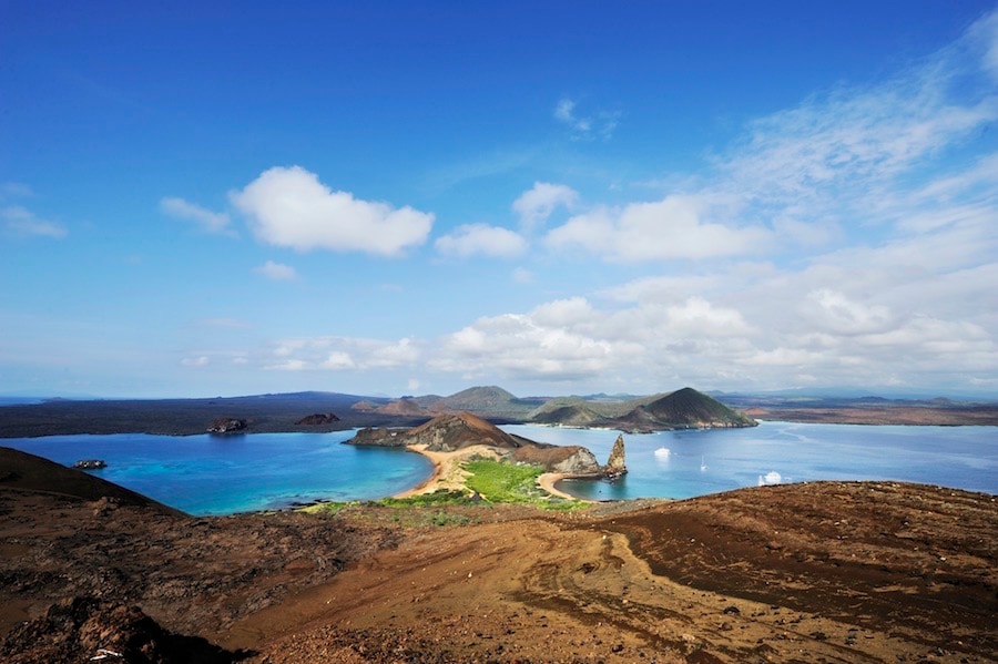 View of Galapagos Islands