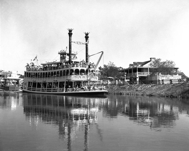Rivers of America Through the Years at Disneyland Park