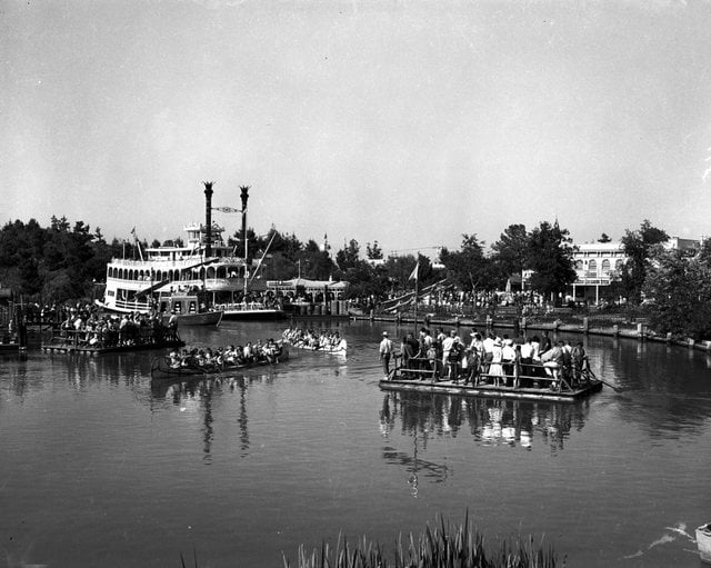 Rivers of America Through the Years at Disneyland Park