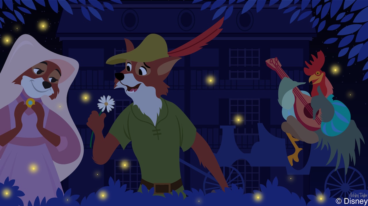 Robin Hood And Marian Disney
