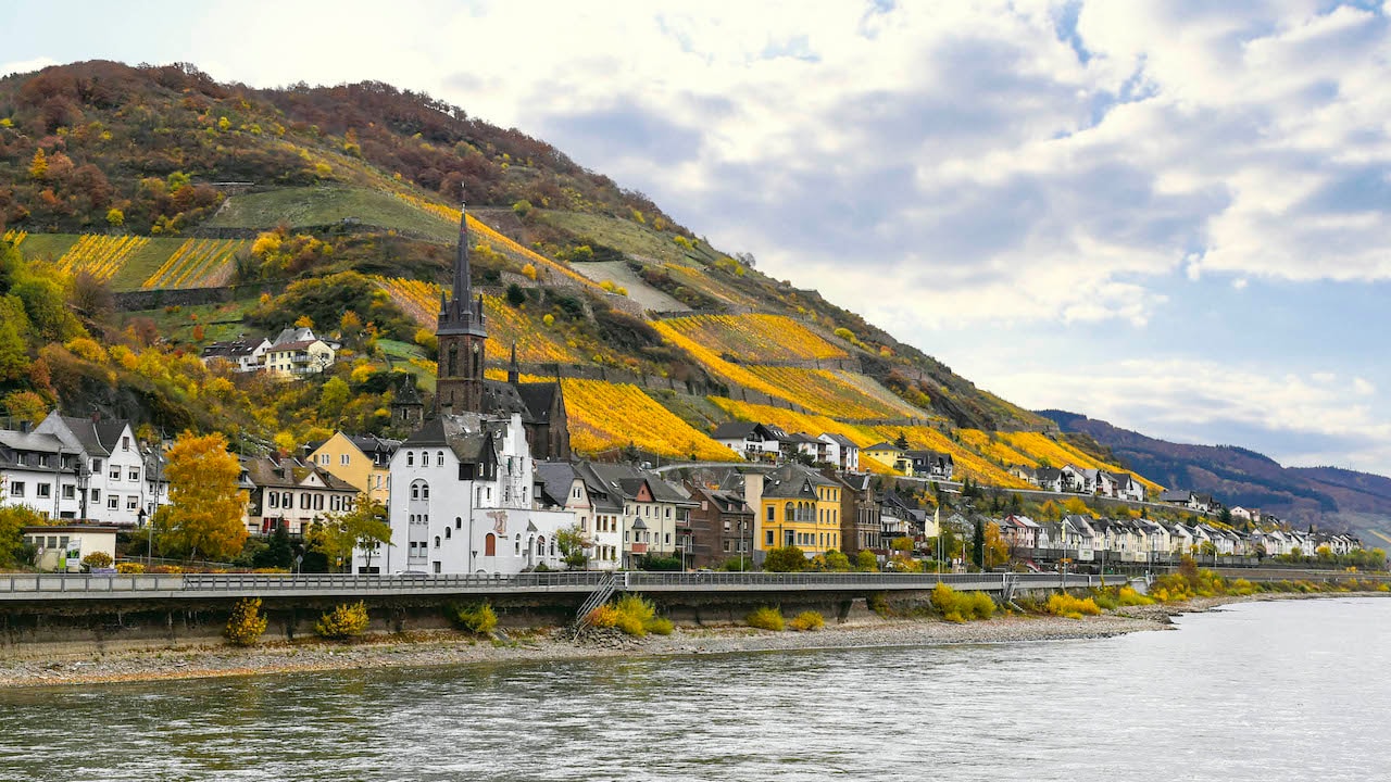 Majestic views along the Rhine River on Adventures by Disney Rhine River Cruise