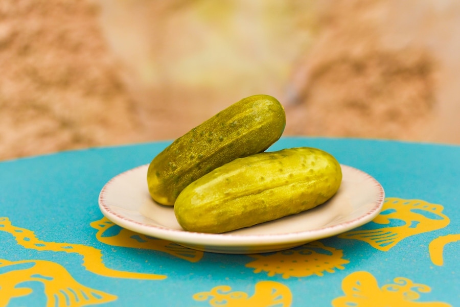Kosher Pickle at Harambe Fruit Market in Animal Kingdom