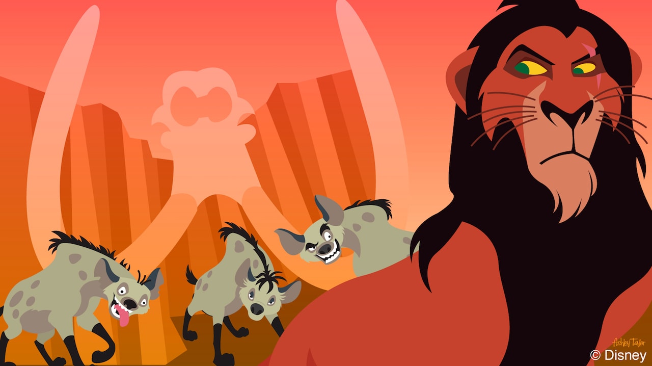 Disney Parks Overshadowing Villains Pin 2022 The Lion King SCAR