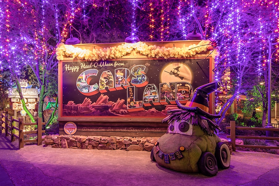 This Week in Disney Parks Photos: Haul-O-Ween in Cars Land at Disney California Adventure Park