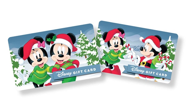 Disney Gift Card Holiday Pin Series