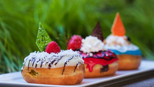 Gourmet Donuts at The Coffee House at Disneyland Hotel