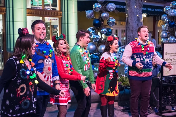 "Holiday Harmony" at Downtown Disney District