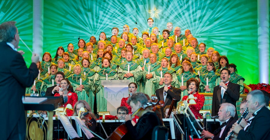 Candlelight Processional at Epcot