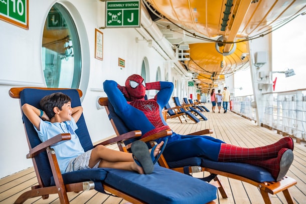 Spider-Man -  Marvel Day at Sea on the Disney Magic