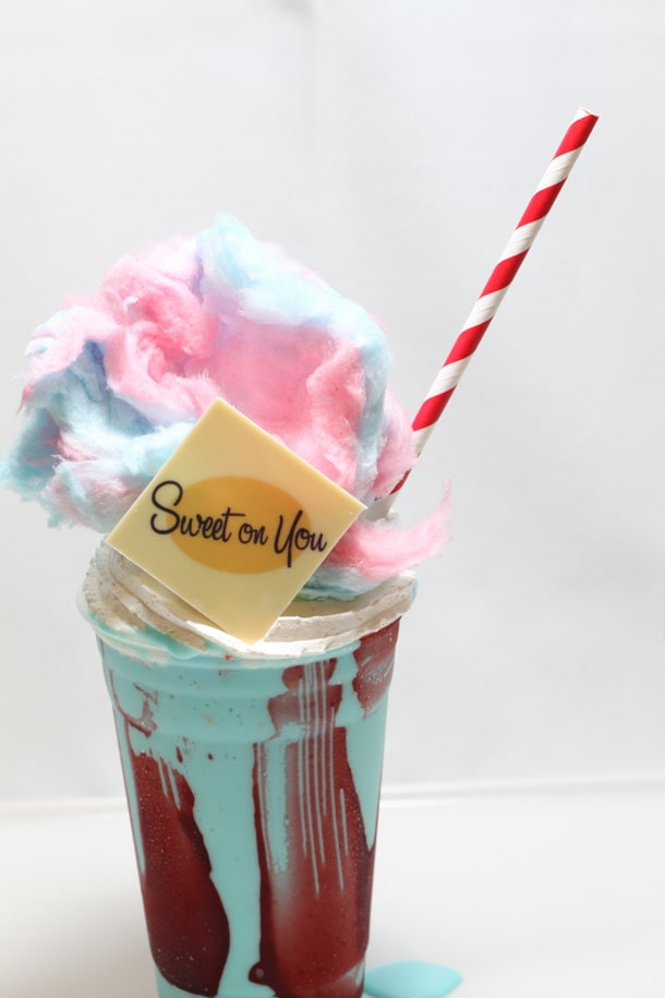 Cotton Candy Milkshake at Sweet on You Aboard the Disney Fantasy
