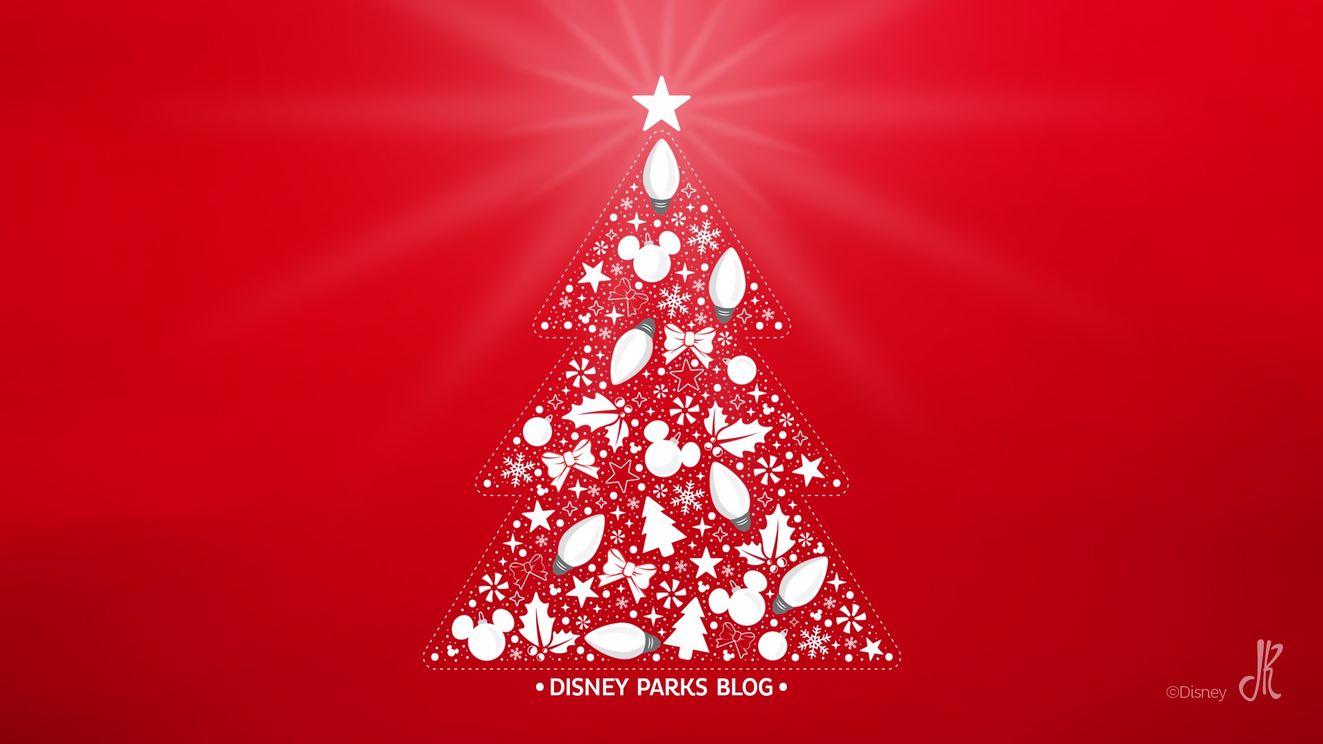Happy Holidays! Wallpaper – Desktop | Disney Parks Blog
