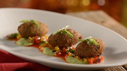 Black-Eyed Pea Fritters at Tiffins in Disney’s Animal Kingdom
