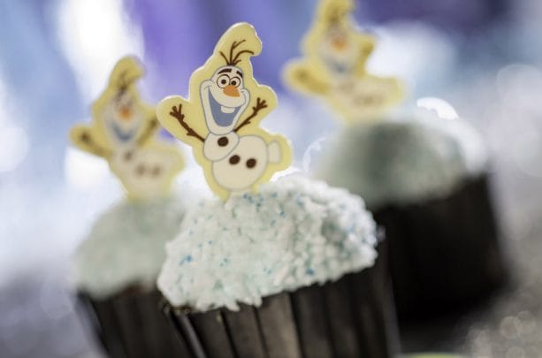 Olaf Frozen Cupcakes at Flurry of Fun at Disney’s Hollywood Studios